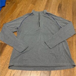 lululemon athletica Gray Long Sleeve Shirt